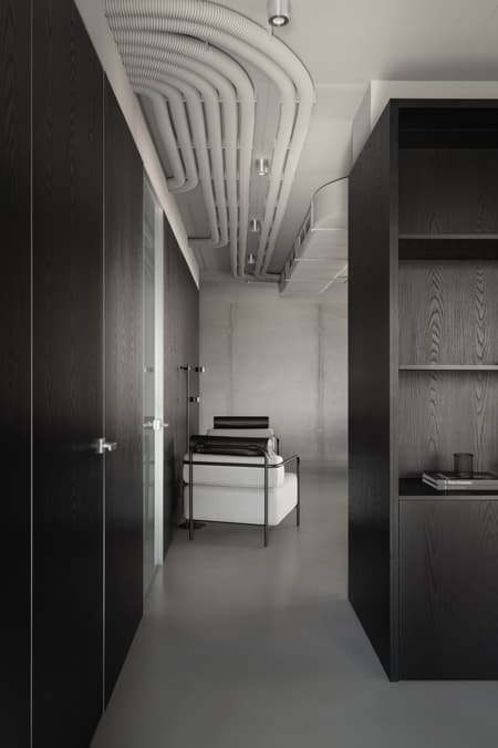 Minimalistic Office of Engineering Company